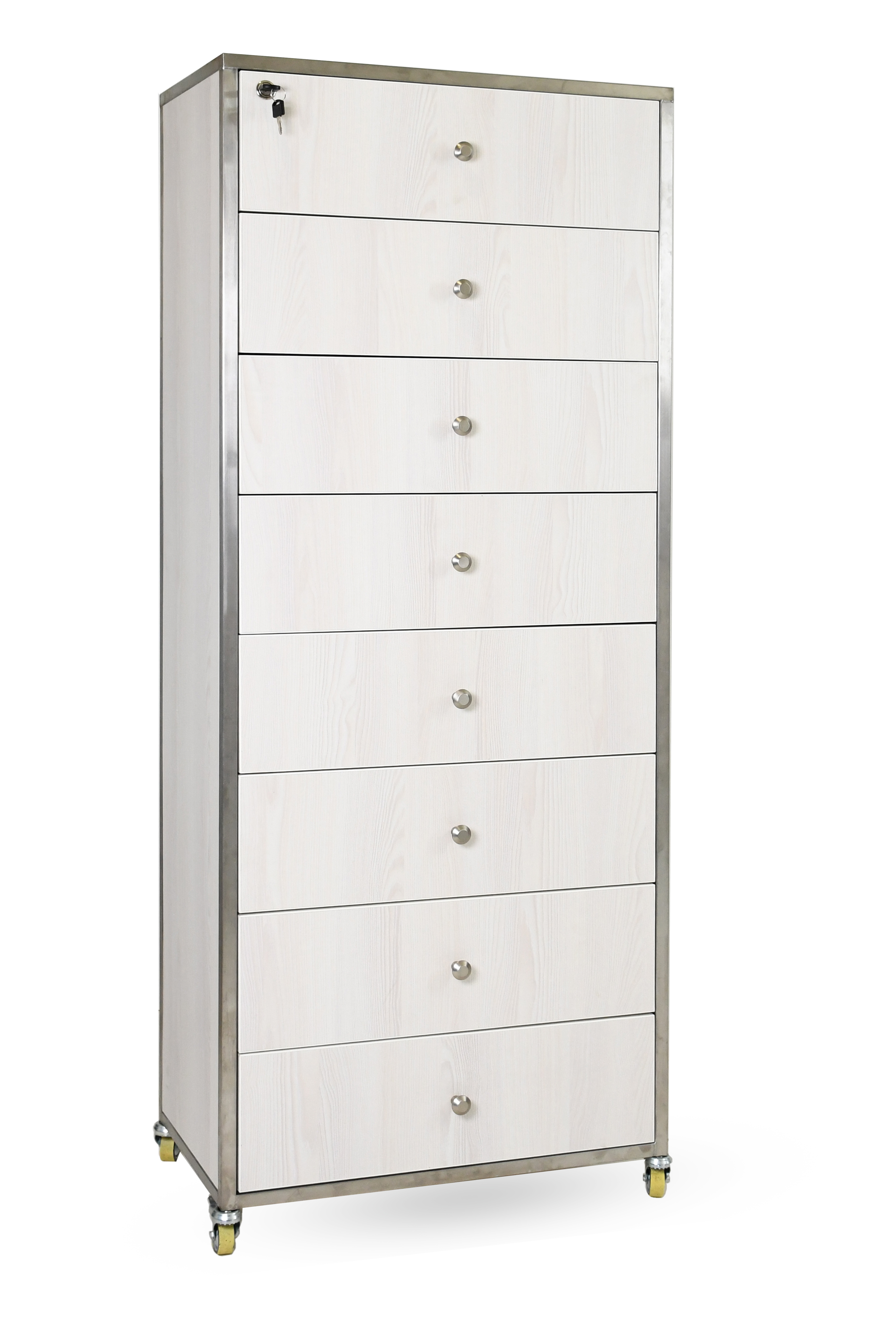 Тумба медична мобільна C.box CMM-3D-4-NATA ALU